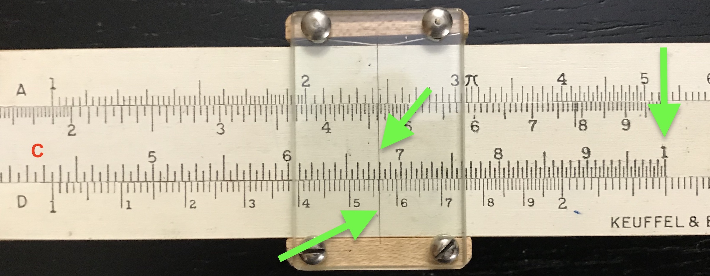 Using the C/D Scales.