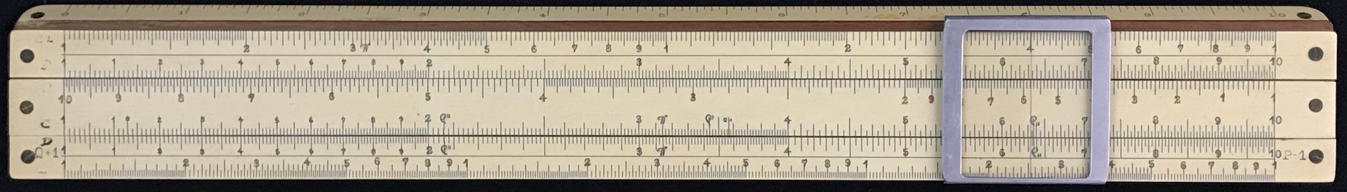 Kolesch Triplex Slide Rule