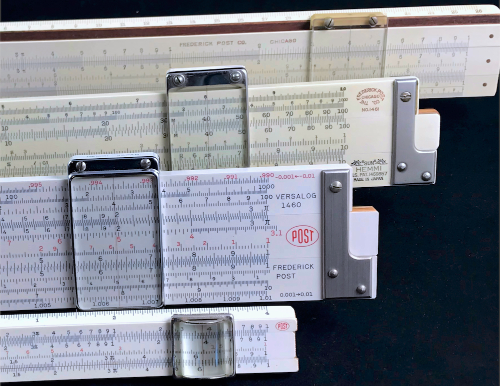 Frederick Post Slide Rules.