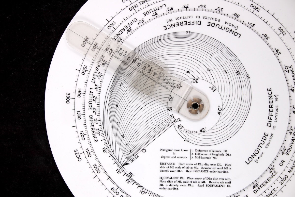 Settings to obtain the Rhumb Distance.