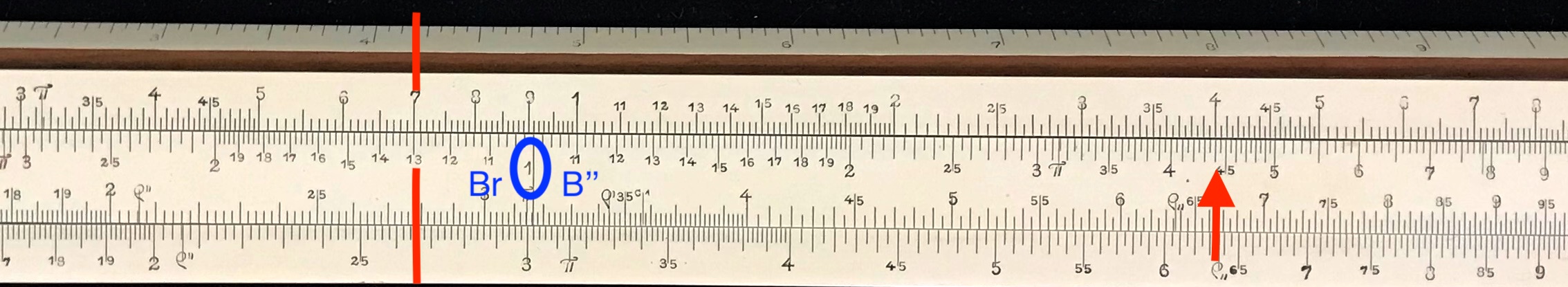 Three-factor multiplication with one setting, using the Rosenthal scale.